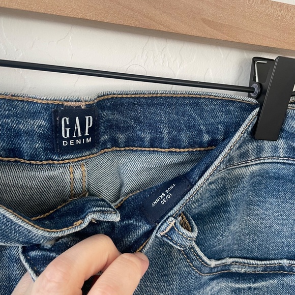 Truly Skinny Distressed Hipster Hippie Artsy Boho Bohemian Ripped Modern Jeans - Picture 4 of 6